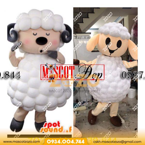 Mascot cừu Comfort