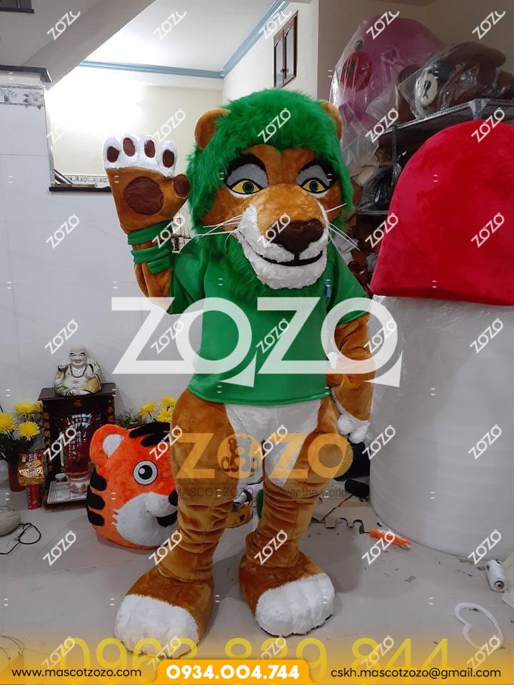 Mascot con sư tử