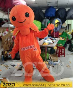 MASCOT BẠCH TUỘT CAM