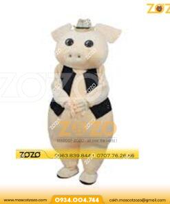 Alternative view of MASCOT CHÚ HEO HỒNG