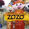 mascot chu heo hong 1764