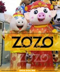 MASCOT CHÚ HEO HỒNG