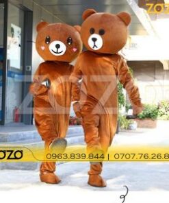 Alternative view of MASCOT GẤU BROWU