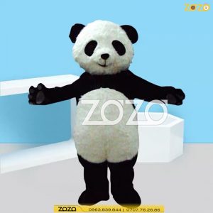 mascot gau panda 2247