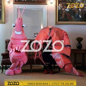 mascot hinh con tom 2063 2