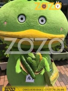 mascot chim cu xanh 2485 4