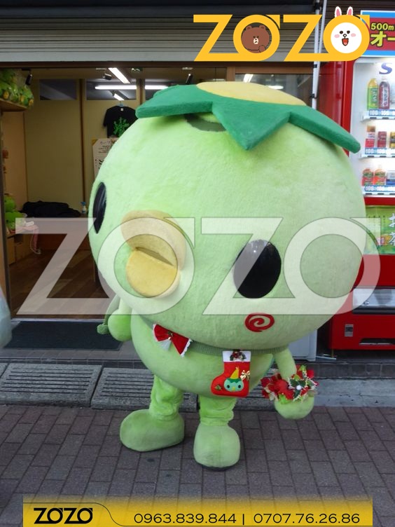 mascot chim cu xanh 2485 5