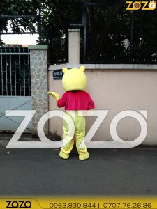 mascot chu gau pooh 2332
