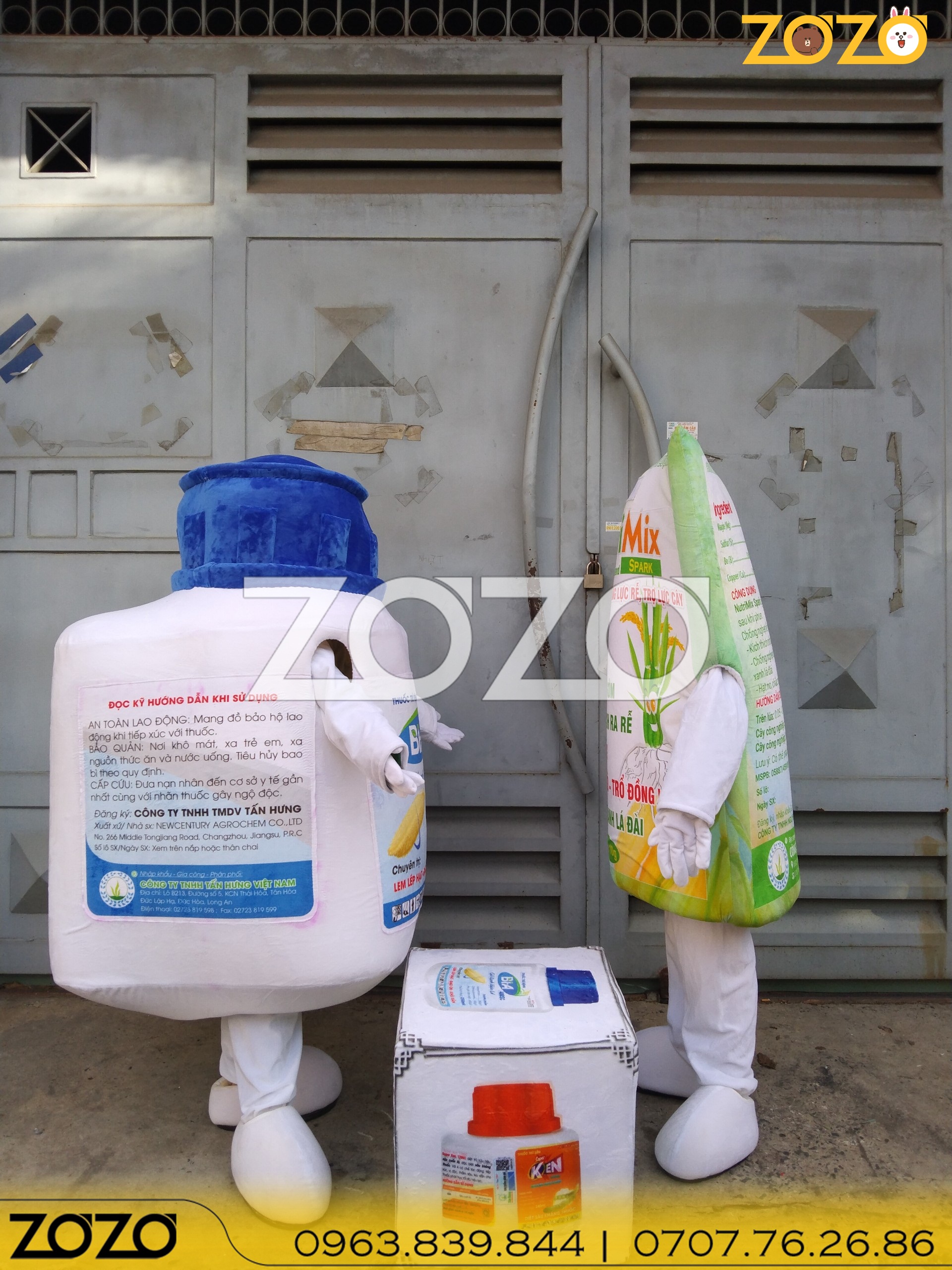 mascot mo hinh thuoc tru sau 2682 1