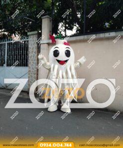 Alternative view of Mascot hình củ nhân sâm