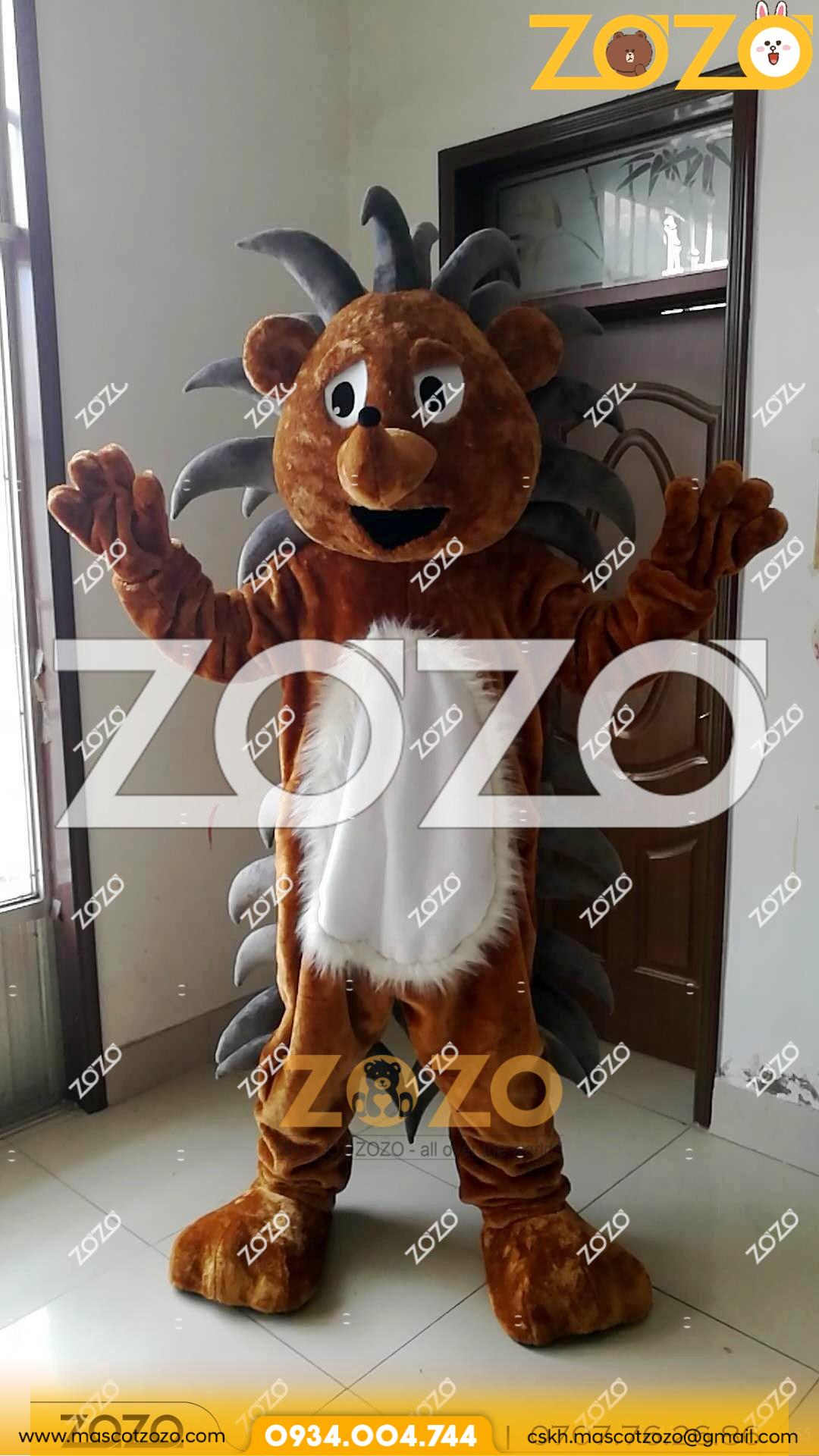 Trang phục mascot nhím - Ảnh 2
