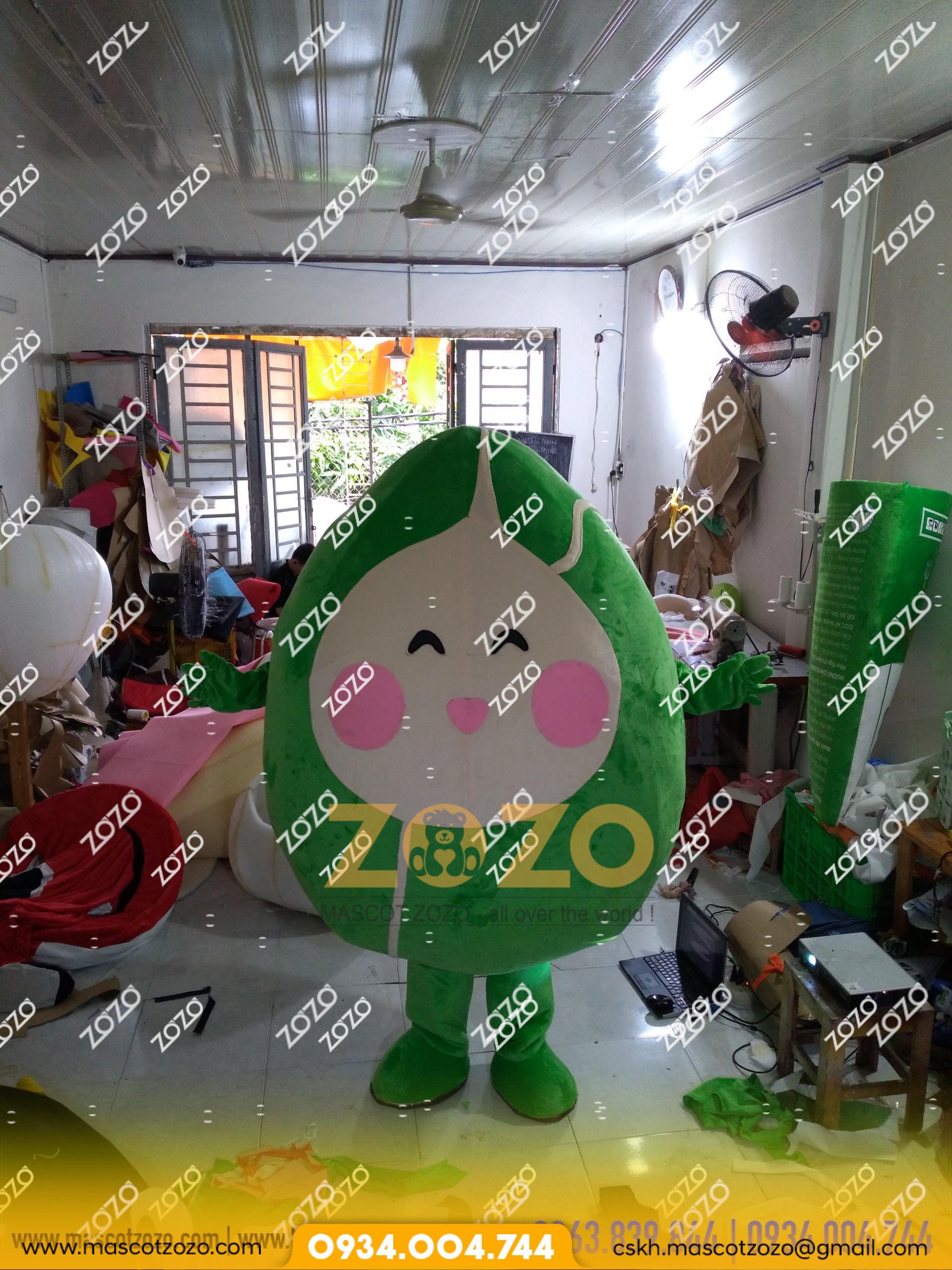 mascot lá trầu bà