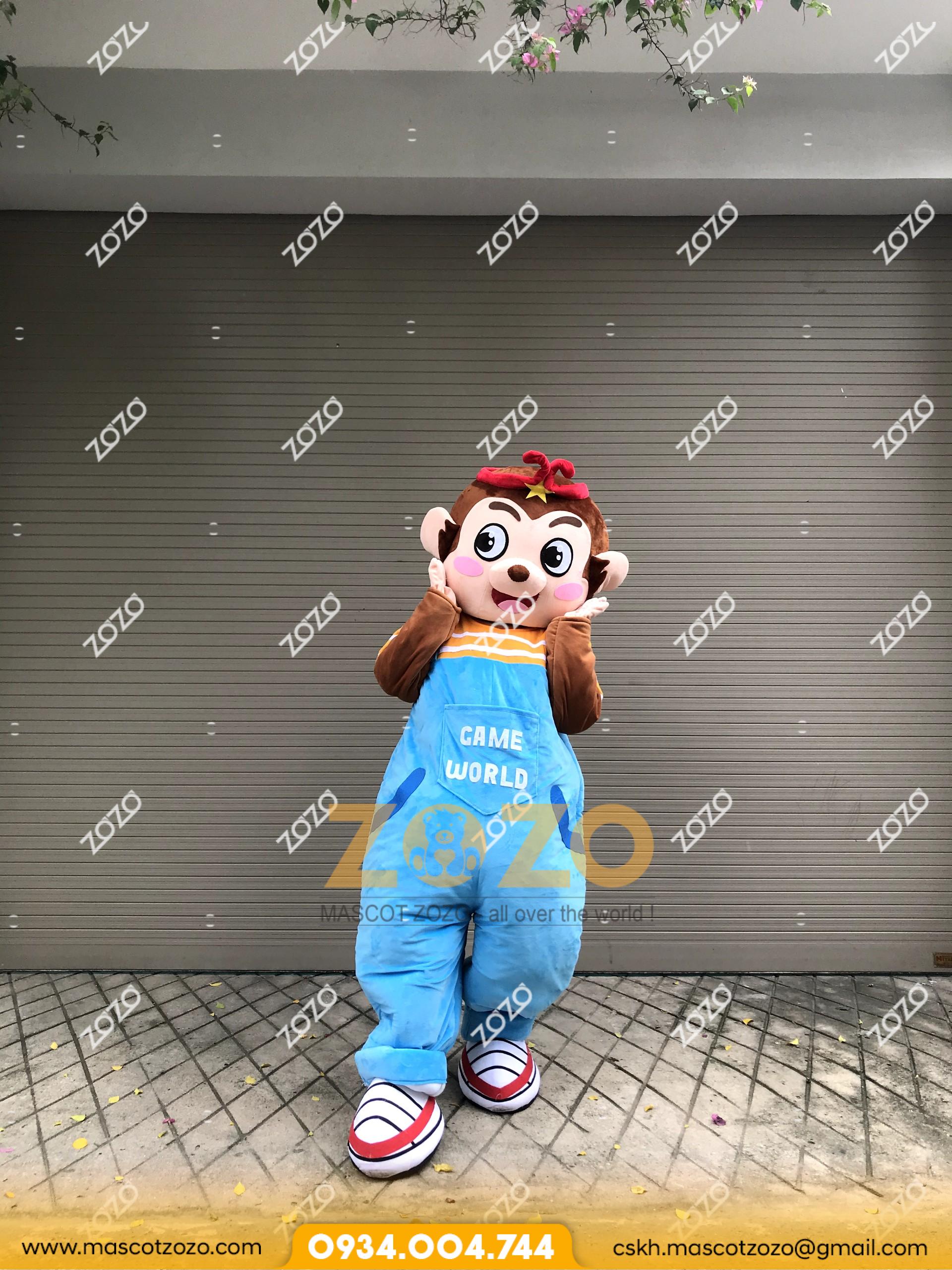 MASCOT KHỈ SIÊU QUẬY