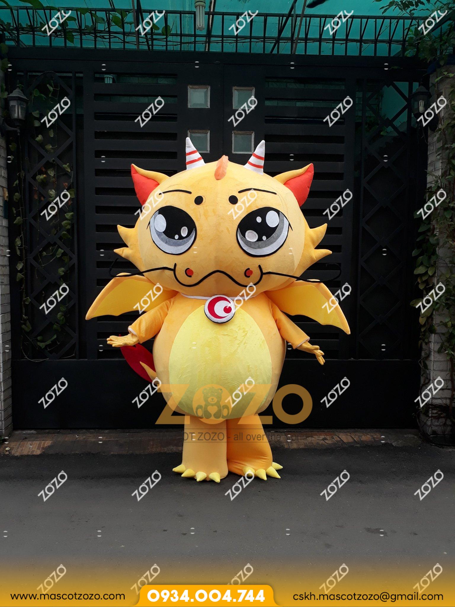 MASCOT RỒNG CÓ CÁNH