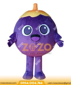 MASCOT TRÁI CÀ TÍM