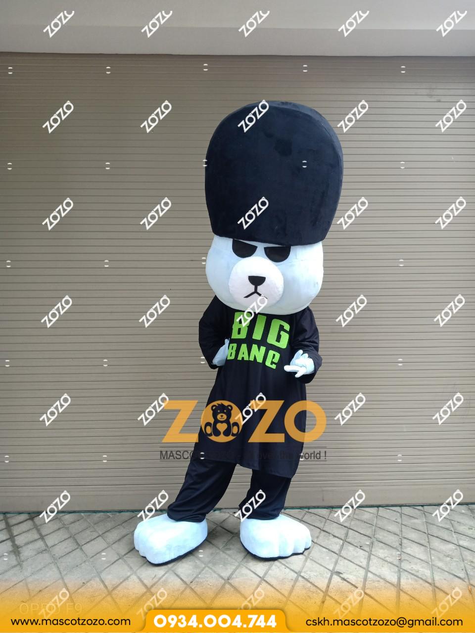 MASCOT GẤU KRUNK BIG BANG CỰC NGẦU - MASCOT bông - Ảnh 2