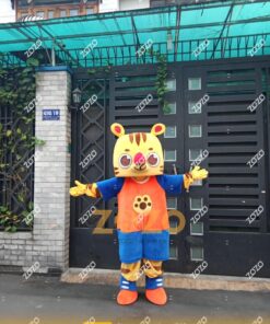 MASCOT CHÚ HỔ MŨI ĐỎ