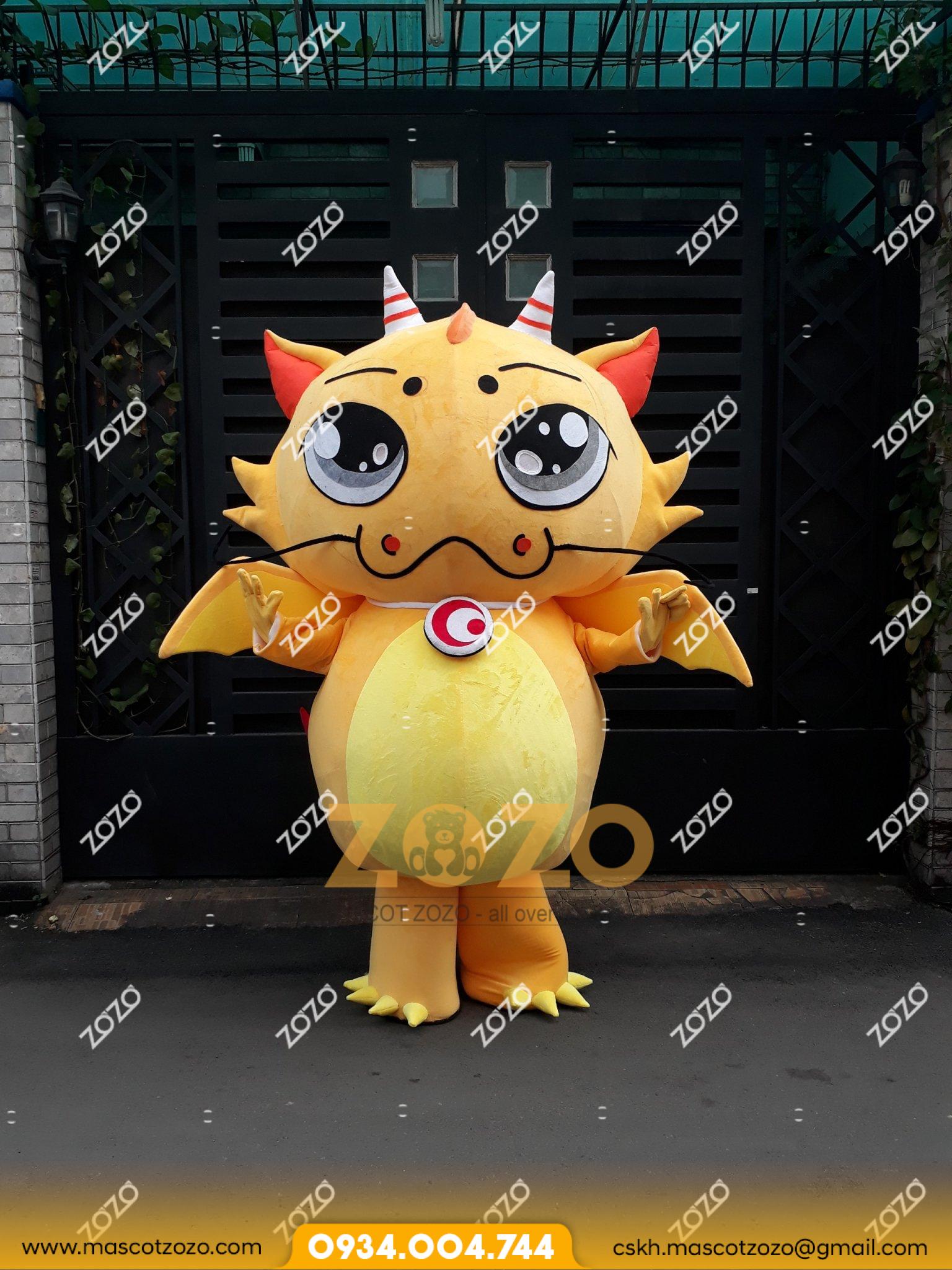 MASCOT RỒNG CÓ CÁNH - Ảnh 2