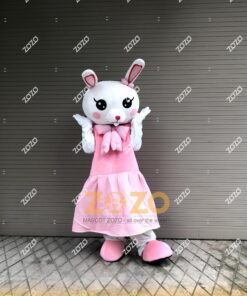 MASCOT THỎ CÔNG CHÚA DỄ THƯƠNG