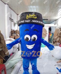 MASCOT LY NƯỚC - LY CÀ PHÊ