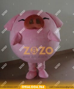MASCOT HEO HỒNG