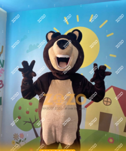 Alternative view of MASCOT GẤU NÂU VUI VẺ