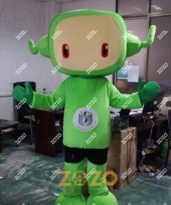 MASCOT ROBOT XANH