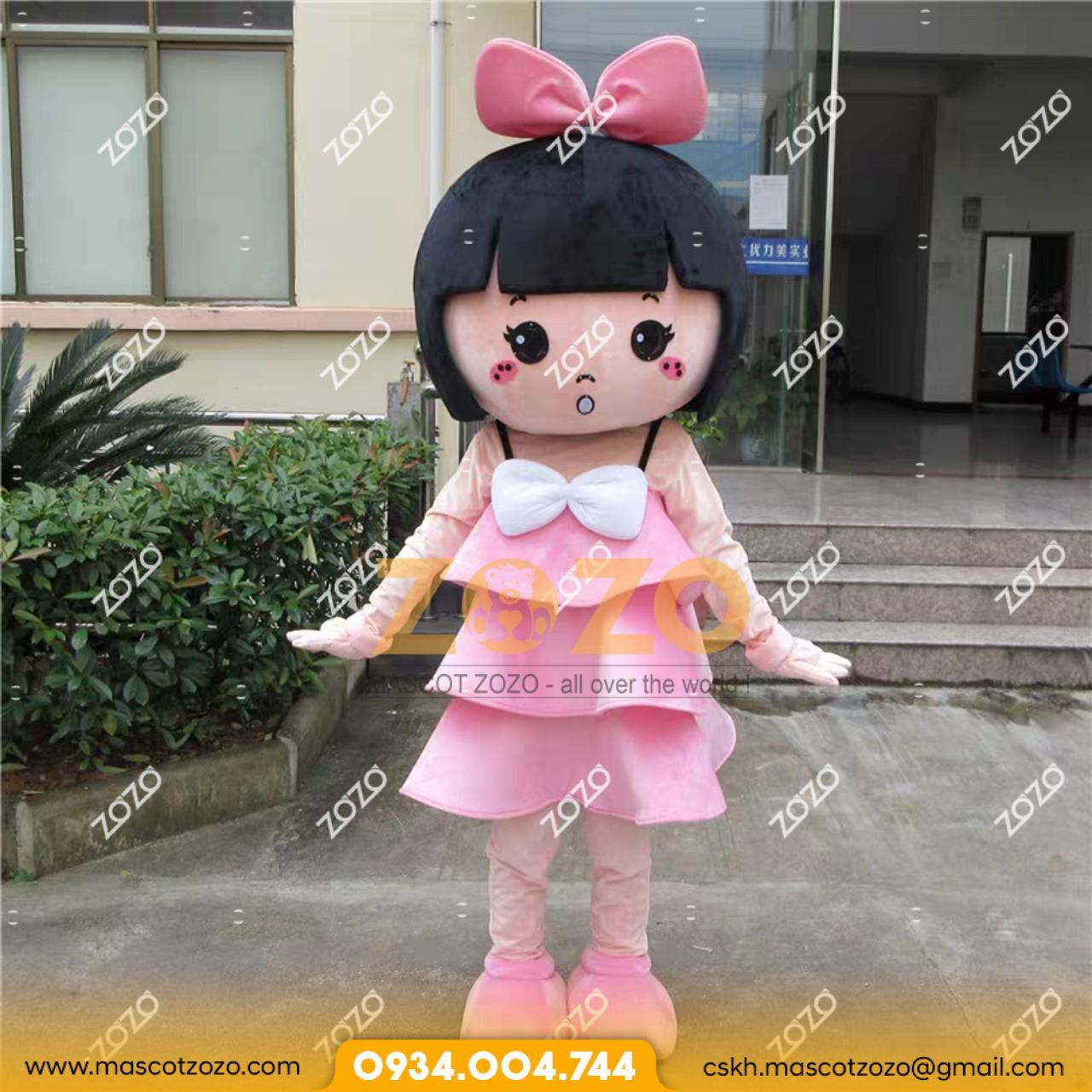 MASCOT CÔ GÁI - Ảnh 2