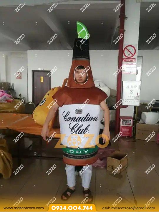 MASCOT CHAI BIA - Mascot mô hình - Ảnh 4
