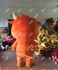 Alternative view of MASCOT CHÚ BÒ CAM