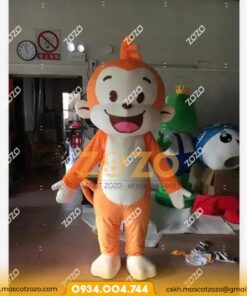 MASCOT KHỈ CAM SIÊU QUẬY