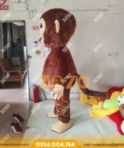 Alternative view of MASCOT KHỈ NÂU