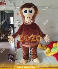 MASCOT KHỈ NÂU