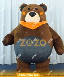 MASCOT GẤU MẬP