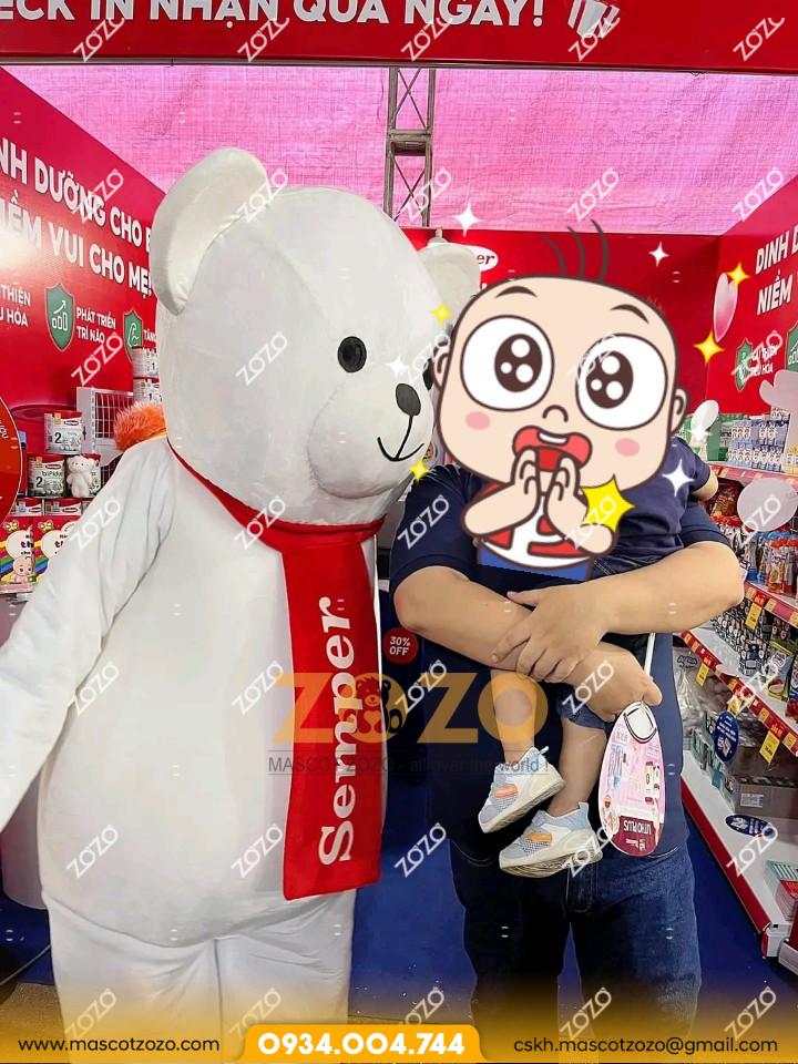 MASCOT GẤU SEMPER - Ảnh 2