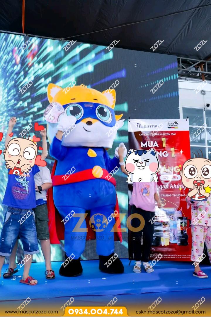 MASCOT BÉ CHỒN ÁO CHOÀNG