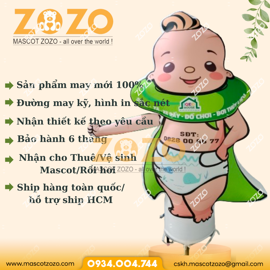 RỐI HƠI VẪY KHÁCH EM BÉ