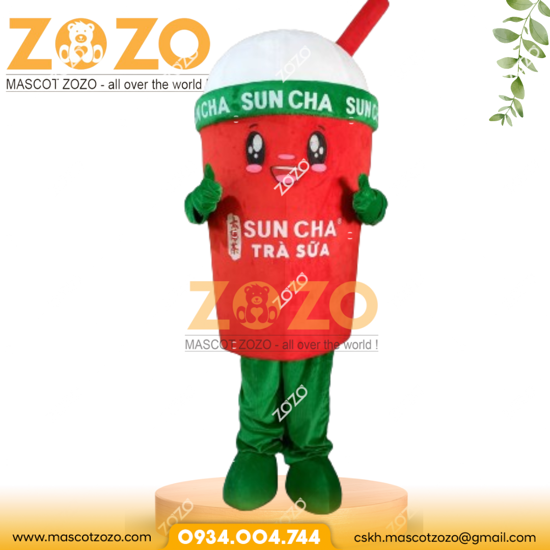 MASCOT LY TRÀ SỮA