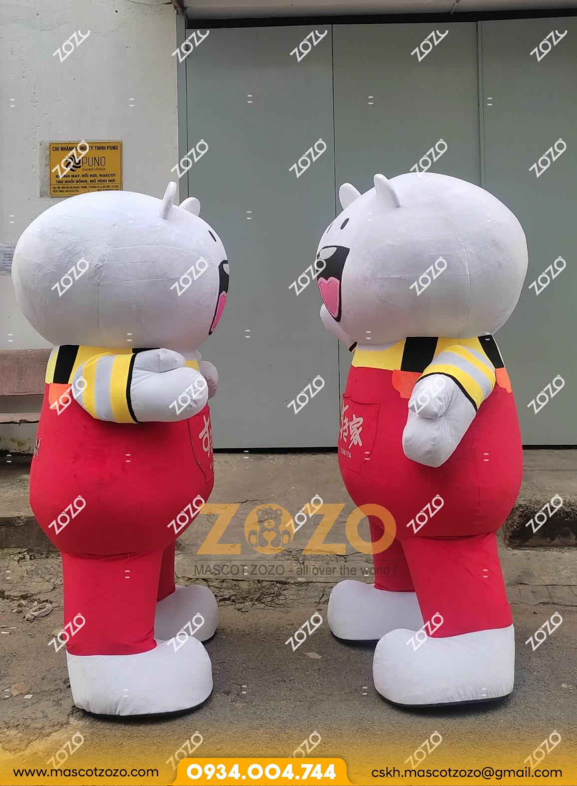 MASCOT HƠI BÉ GẤU SUKIYA - Ảnh 2