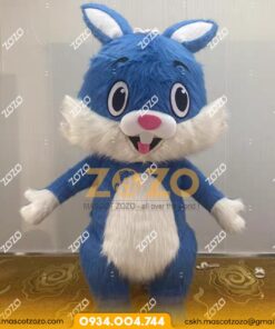 MASCOT THỎ HƠI LÔNG DÀI