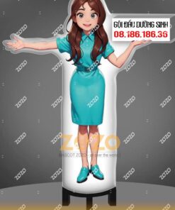 RỐI HƠI VẪY KHÁCH SPA / HAIR SALON HÌNH CÔ GÁI