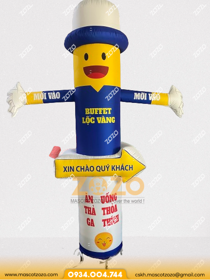 RỐI HƠI VẪY KHÁCH MÀU XANH