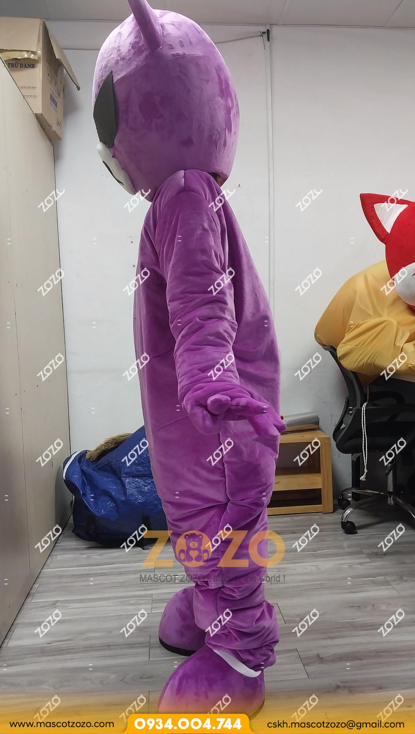 LINH VẬT MASCOT GẤU TÍM - Ảnh 2