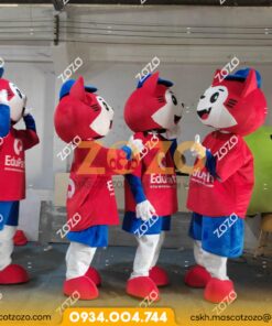 Alternative view of MASCOT / LINH VẬT BÉ MÈO EDUPATH