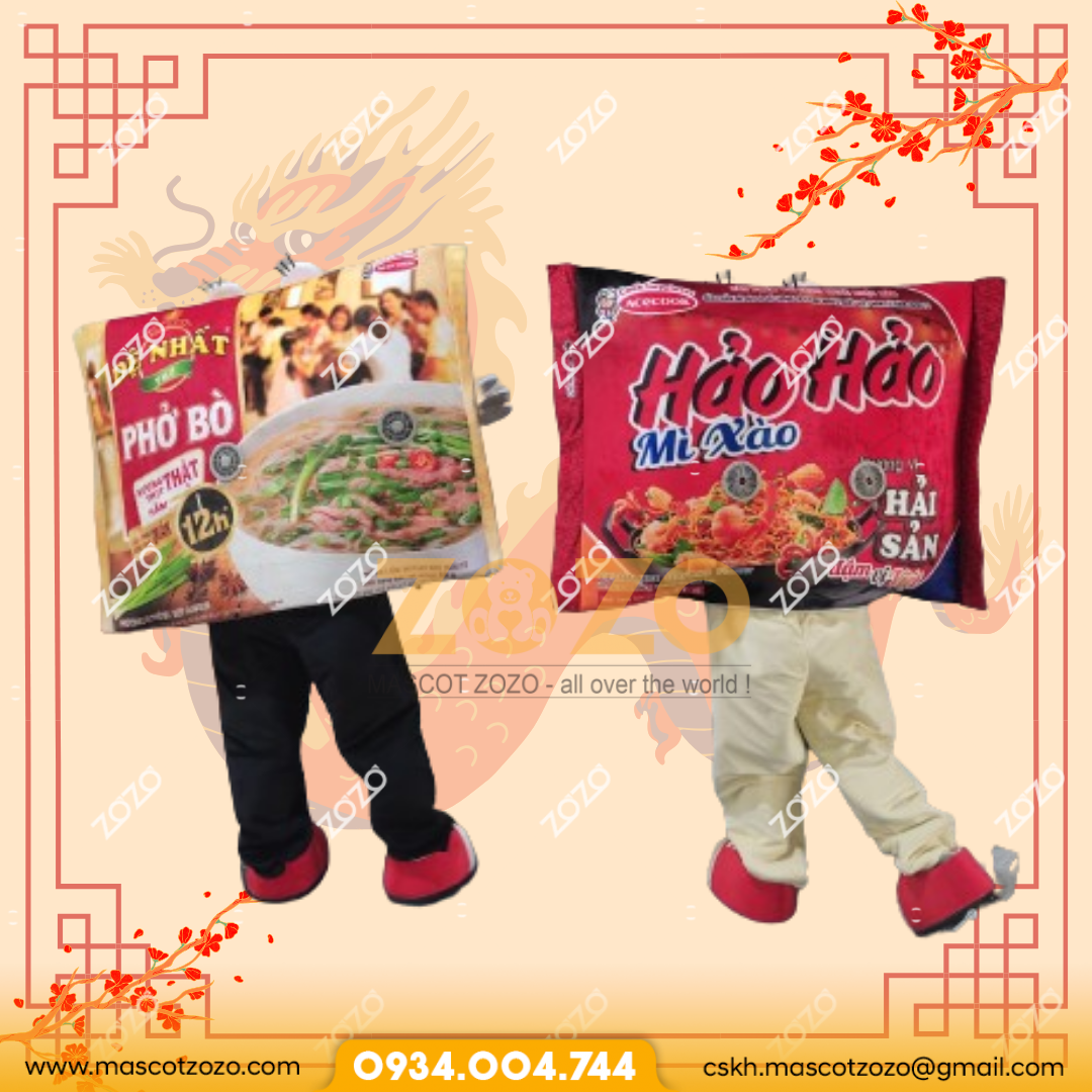 MASCOT MÌ HẢO HẢO - PHỞ ĐỆ NHẤT - Ảnh 2