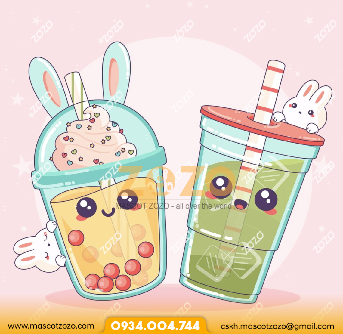 MẪU THIẾT KẾ RỐI HƠI VẪY TAY COFFEE, TRÀ SỮA - Ảnh 2