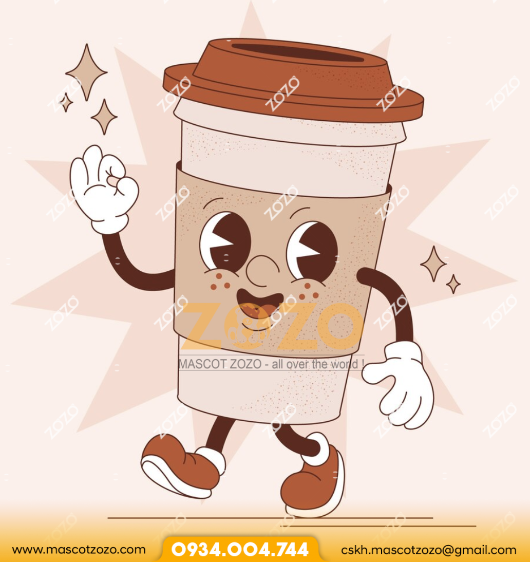 MẪU THIẾT KẾ RỐI HƠI VẪY TAY COFFEE, TRÀ SỮA - Ảnh 3