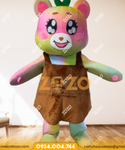 Alternative view of MASCOT / LINH VẬT BÉ GẤU 7 MÀU SẶC SỠ