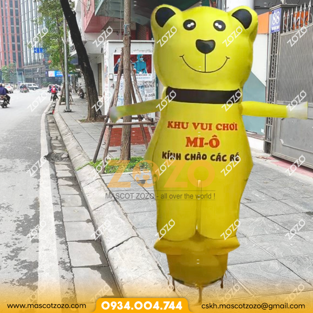 rối hơi gấu vàng