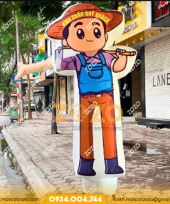RỐI HƠI VẪY TAY CHÚ BÉ NÔNG DÂN